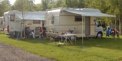 Reisemobilstellplatz - Umgebungsschwerpunkt: See - Stellplätze Wohnmobile im Campingplatz Urkerbos - Vakantiepark 't Urkerbos