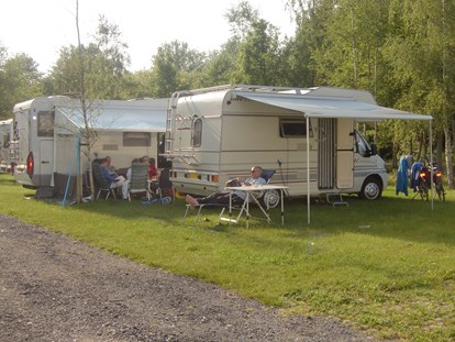 Reisemobilstellplatz - Art des Stellplatz: vor Campingplatz - Stellplätze Wohnmobile im Campingplatz Urkerbos - Vakantiepark 't Urkerbos
