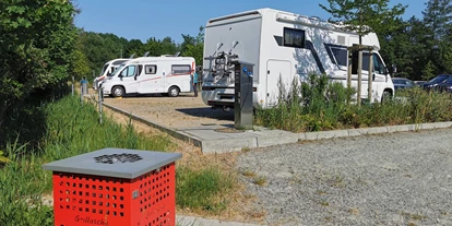 Place de parking pour camping-car - Grauwasserentsorgung - Kellinghusen - Wohnmobilstellplatz an der Roland Oase, Bad Bramstedt
