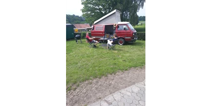 Motorhome parking space - Hunde erlaubt: keine Hunde - Germany - Ferienhof Forster 