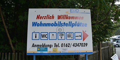 Motorhome parking space - Umgebungsschwerpunkt: Stadt - Oberlausitz - Wohnmobilstellplatz Bad Muskau