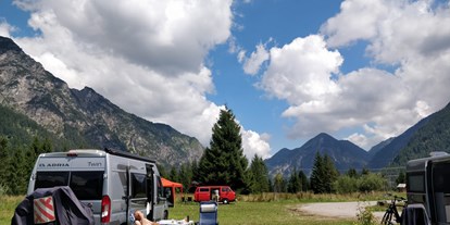 Reisemobilstellplatz - Duschen - Tirol - Ferienhof Sunnawirt