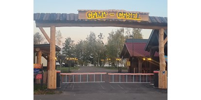 Reisemobilstellplatz - Art des Stellplatz: eigenständiger Stellplatz - Camp Casel - Das Feriendorf für Camping und Wohnen am Gräbendorfer See