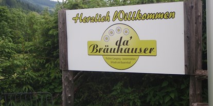 Reisemobilstellplatz - Entsorgung Toilettenkassette - Glödnitz - Ferienbauernhof Bräuhauser