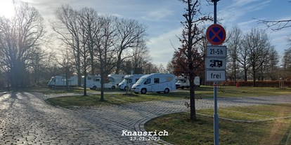 Reisemobilstellplatz - Art des Stellplatz: eigenständiger Stellplatz - Krugau - Stellplatz an der Südpromenade