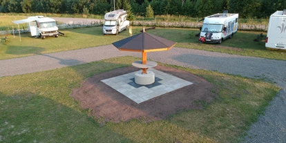 Parkeerplaats voor camper - Grauwasserentsorgung - Lüneburger Heide - WoMo Müden