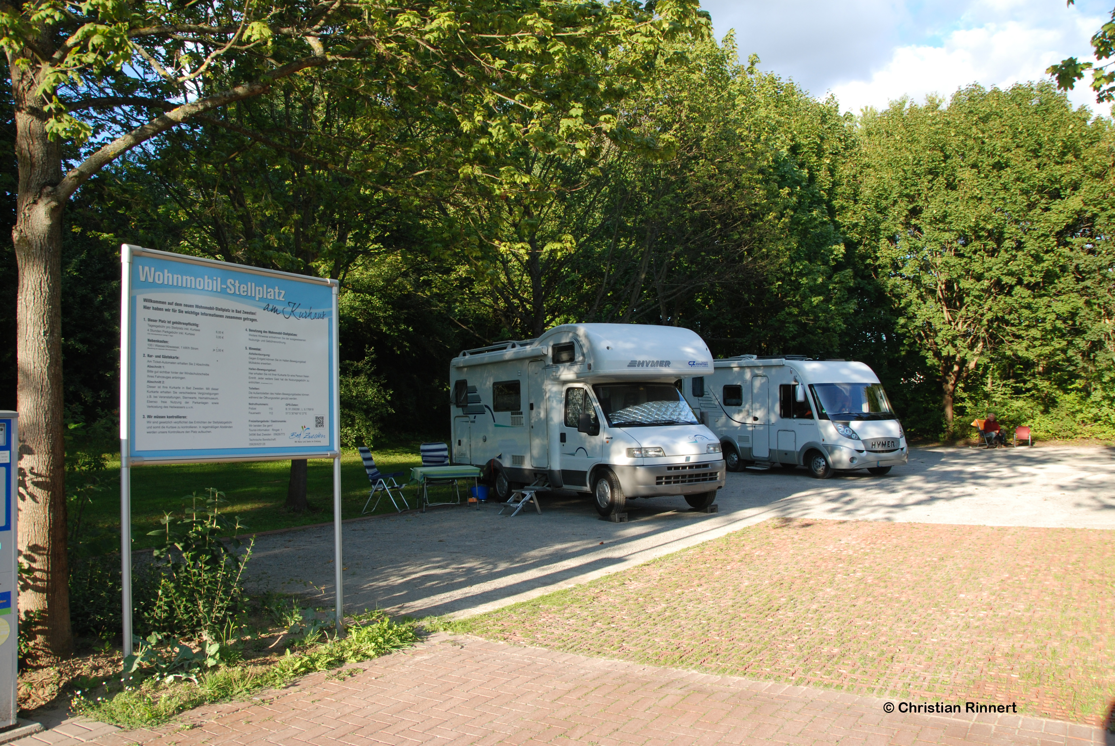 Wohnmobilstellplatz - Wohnmobilhafen Bad Zwesten