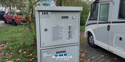 Motorhome parking space - Umgebungsschwerpunkt: Stadt - Fulda - Parkplatz Weimarer Straße