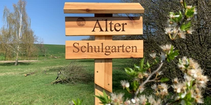 Plaza de aparcamiento para autocaravanas - Art des Stellplatz: eigenständiger Stellplatz - Bad Freienwalde - Alter Schulgarten