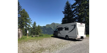Reisemobilstellplatz - Graubünden - Tschiertschen, Furgglis, Winter geschlosen