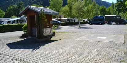 Reisemobilstellplatz - Stromanschluss - Großweil - Reisemobilhafen beim Campingpark Oberammergau