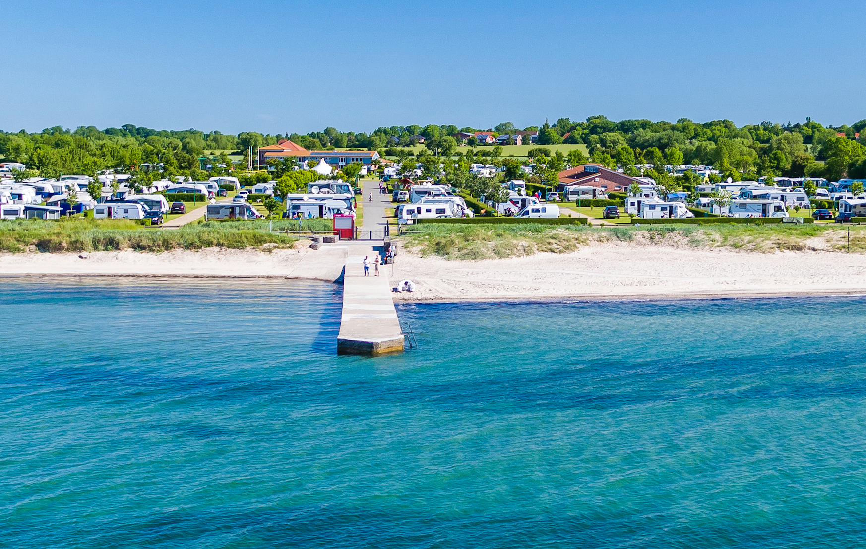 Wohnmobilstellplatz - Womo-Stellplatz Insel-Camp Fehmarn