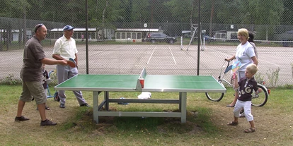 Reisemobilstellplatz - Heusden-Zolder - Tennis und Tischtennis - Camping De Binnenvaart