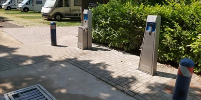 RV park - Entsorgung Toilettenkassette - Lemförde - Ver- und Entsorgung - Wohnmobilstellplatz Am Heldenhain