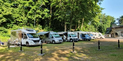 Parkeerplaats voor camper - Entsorgung Toilettenkassette - Oederquart - Wohnmobilstellplatz in der Festung Grauerort