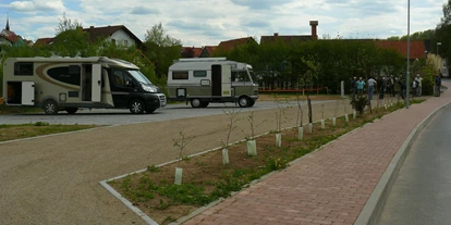 Reisemobilstellplatz - Wohnwagen erlaubt - Wächtersbach - Wohnmobilstellplatz Mernes, An der Jossa - Wohnmobilstellplatz Mernes