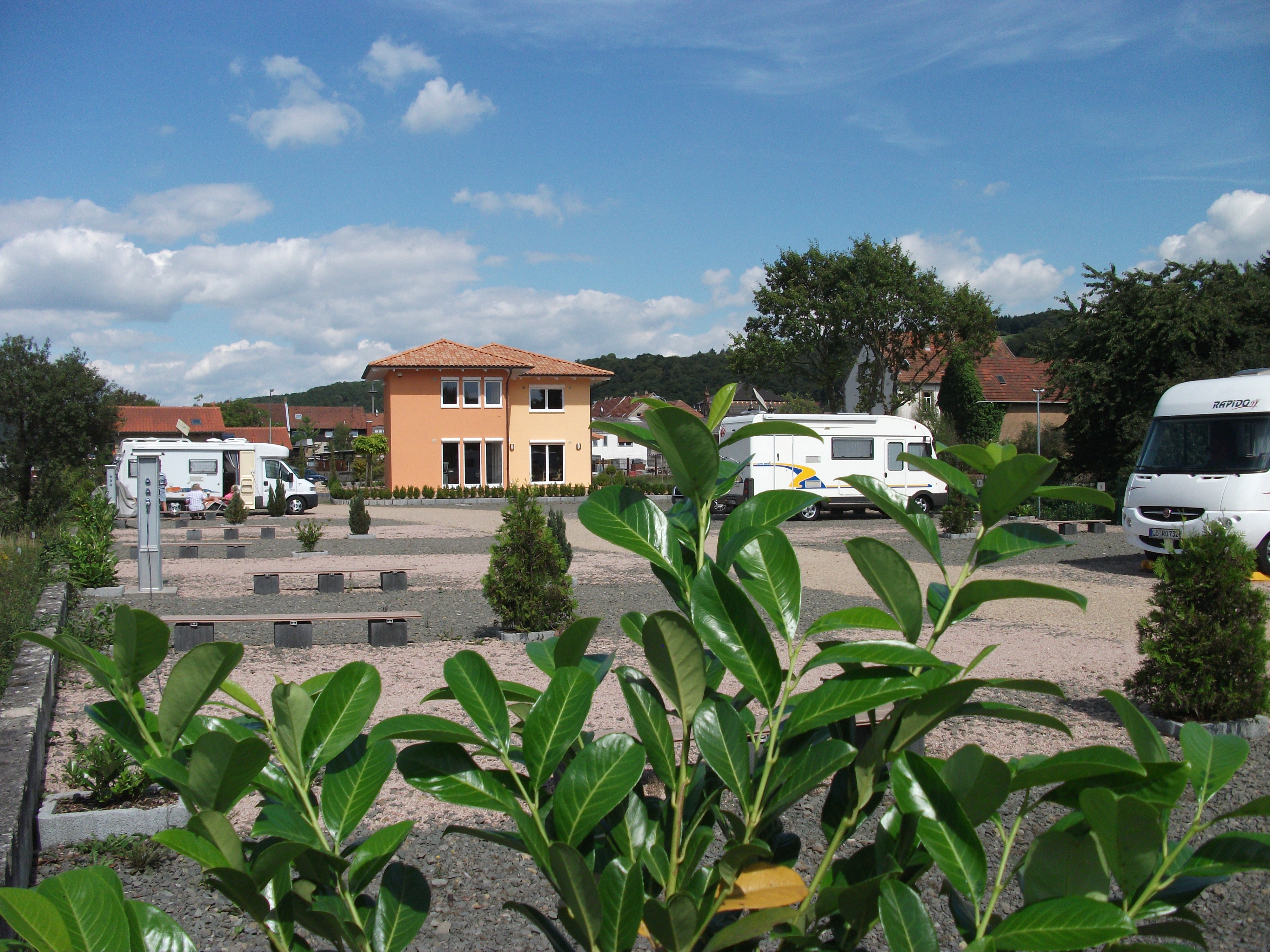 Camperplaats - Wohnmobilstellplatz Villa Toskana