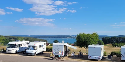 Place de parking pour camping-car - Grauwasserentsorgung - Thalmässing - Wohnmobilstellplatz Panorama