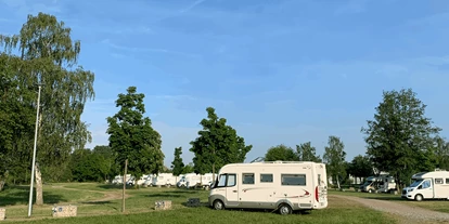 Reisemobilstellplatz - Bademöglichkeit für Hunde - Memmelsdorf - Wohnmobilhafen Bischberg