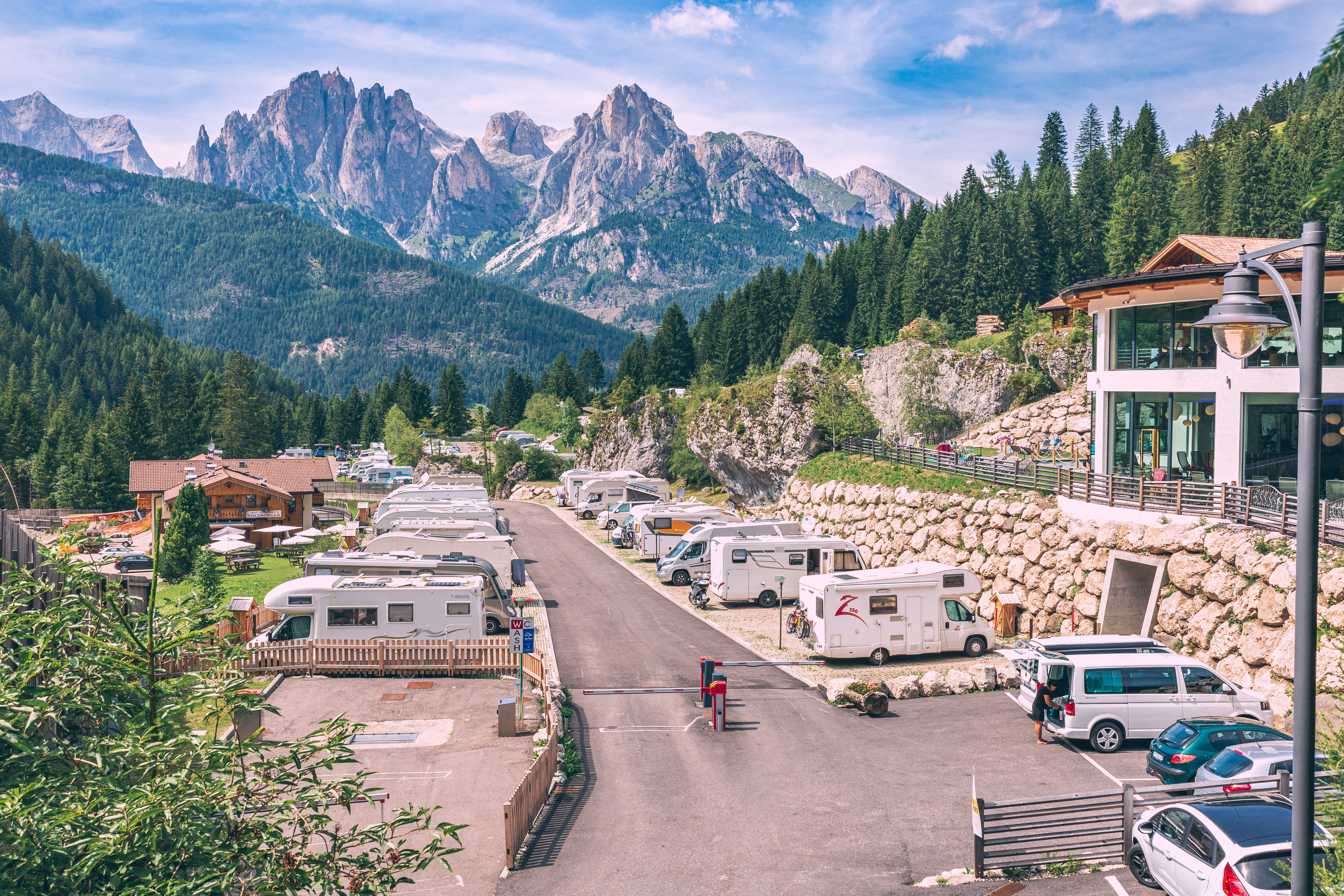 Reisemobilstellplatz: Wohnmobilstellplatz - Stellplatz im Camping Vidor Family & Wellness Resort