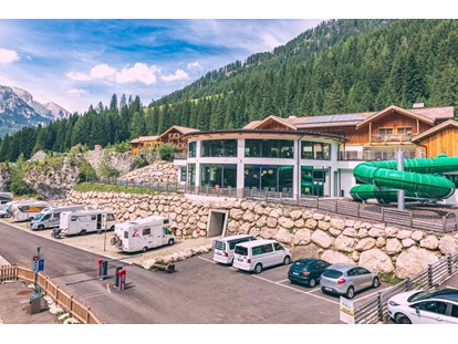 Parkeerplaats voor camper - Wasserpark/Aquapark - Stellplatz im Camping Vidor Family & Wellness Resort