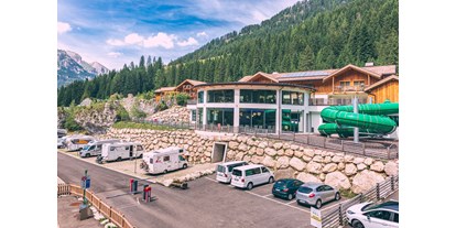 Reisemobilstellplatz - öffentliche Verkehrsmittel - Wasserpark/Aquapark - Stellplatz im Camping Vidor Family & Wellness Resort