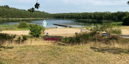 Reisemobilstellplatz - Wohnwagen erlaubt - Leussow - Campingplatz Silbersee Dreenkrögen Badesee, winterbetrieb