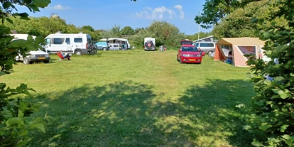 Place de parking pour camping-car - Tønder - Blick auf den Campingplatz  - Daler Camping