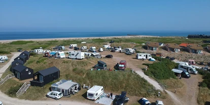 Motorhome parking space - Umgebungsschwerpunkt: Strand - Nykøbing Mors - Aussicht Vorupør camping - Vorupør Camping