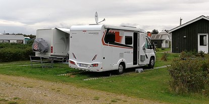 Motorhome parking space - Wohnwagen erlaubt - Denmark - Grønhøj Strand Camping
