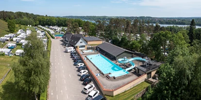 Plaza de aparcamiento para autocaravanas - Swimmingpool - Nørre Snede - Birkhede Camping