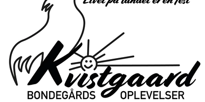 Reisemobilstellplatz - WLAN: nur um die Rezeption vorhanden - Langeskov - Logo mit homepage - Kvistgaard Bauernhoff Erlebnisse