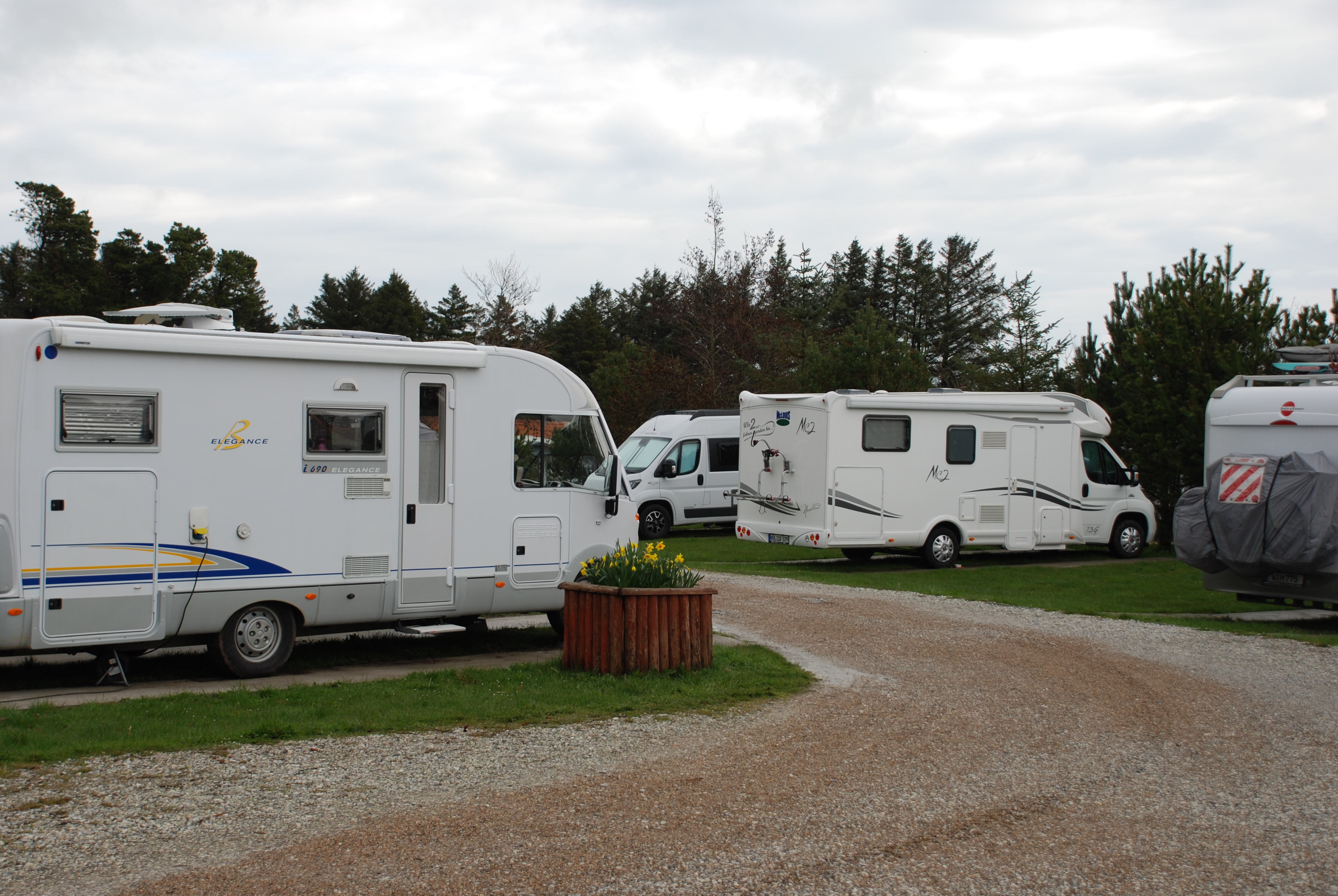 Motorhome parking ground - Hanstholm Camping
