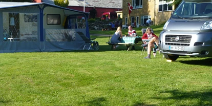 RV park - Wohnwagen erlaubt - West Jutland - Bauerhoff campingplatz - Camping Gyvelborg øko & gårdbutik