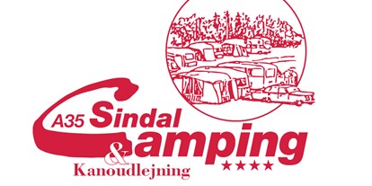 Motorhome parking space - Bademöglichkeit für Hunde - Løkken - Logo - A35 Sindal Camping Dänemark Kanuverleih