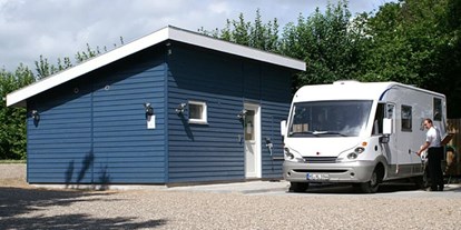Motorhome parking space - Wohnwagen erlaubt - Denmark - CamperStop Aabenraa