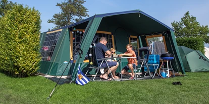 Parkeerplaats voor camper - Swimmingpool - Sint-Annaland - Familie camping De Molenhoek