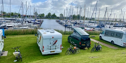 Reisemobilstellplatz - Hunde erlaubt: Hunde erlaubt - Aldtsjerk - Jachthaven Lauwersmeer