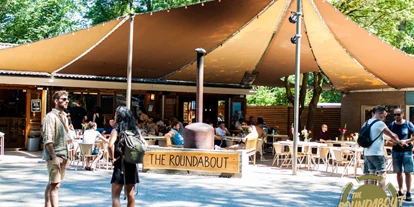 Reisemobilstellplatz - Frischwasserversorgung - Almere - The Roundabout Cafe - Camping Vliegenbos