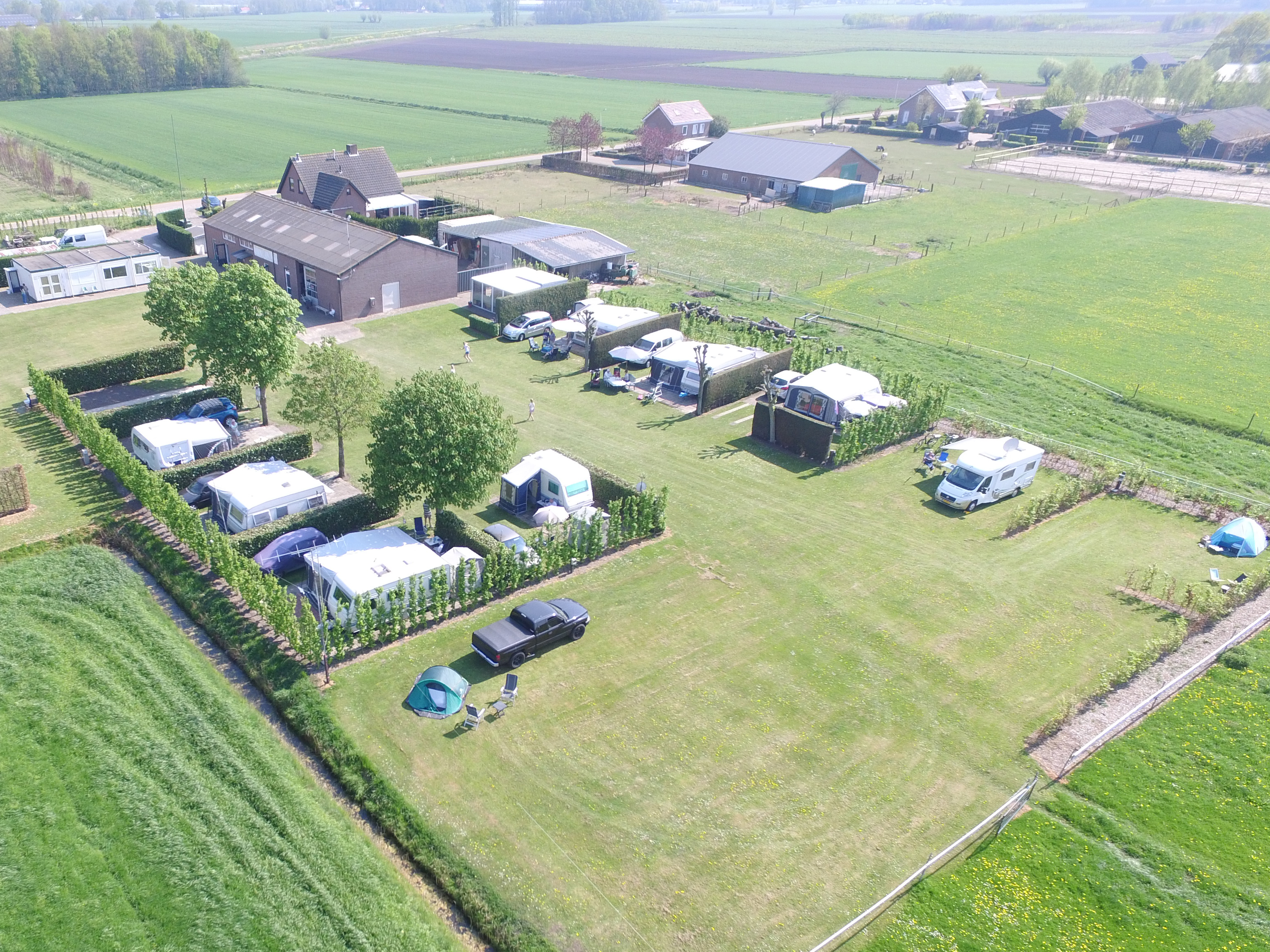 Motorhome parking ground - Mini-Camping Polderzicht