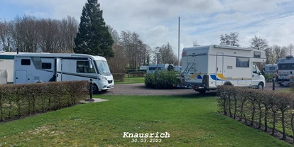 Motorhome parking space - Spanbroek - Camping 't Venhop