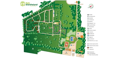 Parkeerplaats voor camper - Goëngahuizen - Campingplan - Park Drentheland, Camping