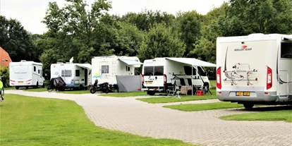 Reisemobilstellplatz - Bademöglichkeit für Hunde - Borger - Camperplaats bij Camping De Stal