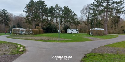 Motorhome parking space - Westerbroek - Camping Stadspark