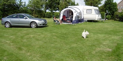 Reisemobilstellplatz - Hunde erlaubt: Hunde erlaubt - Nord Zeeland - Campingfeld 2 Grosse Plaetze 370m2!! - Minicamping Recreatiebedrijf Boot