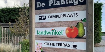 Place de parking pour camping-car - Hoogerheide - Stellplatz De Plantage