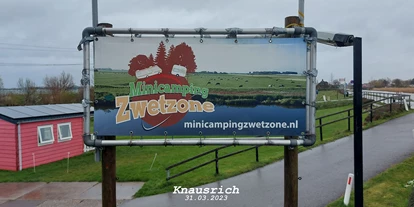 Place de parking pour camping-car - Hollande méridionale - Minicamping Zwetzone