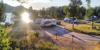 Motorhome parking space - Sauna - Central Sweden - Värmlands Sjö och fjäll Camping AB