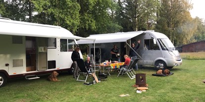 Motorhome parking space - Angelmöglichkeit - Central Sweden - Härlig Heden Camper Ställplats 