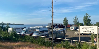 Place de parking pour camping-car - Nord de la Suède - Kvarkenfisk